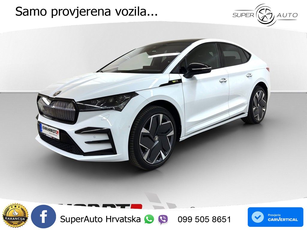 Škoda Enyaq Coupe RS 84 kWh (340 KS) AWD LED+GR SJED+ACC