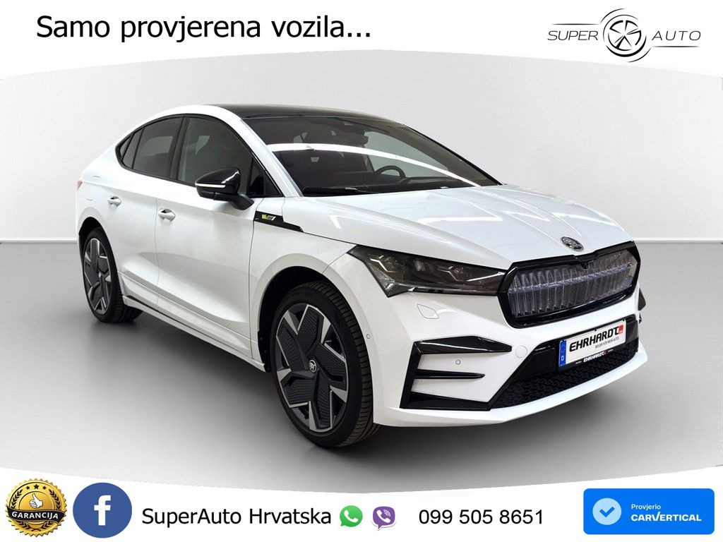Škoda Enyaq Coupe RS 84 kWh (340 KS) AWD LED+GR SJED+ACC