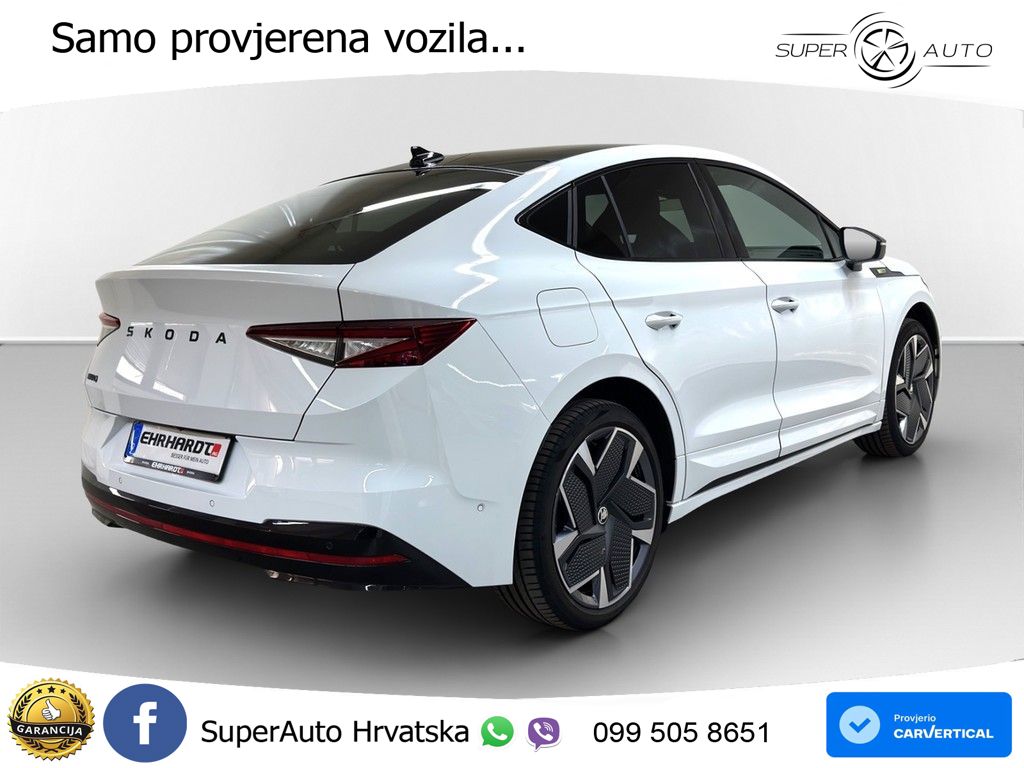 Škoda Enyaq Coupe RS 84 kWh (340 KS) AWD LED+GR SJED+ACC
