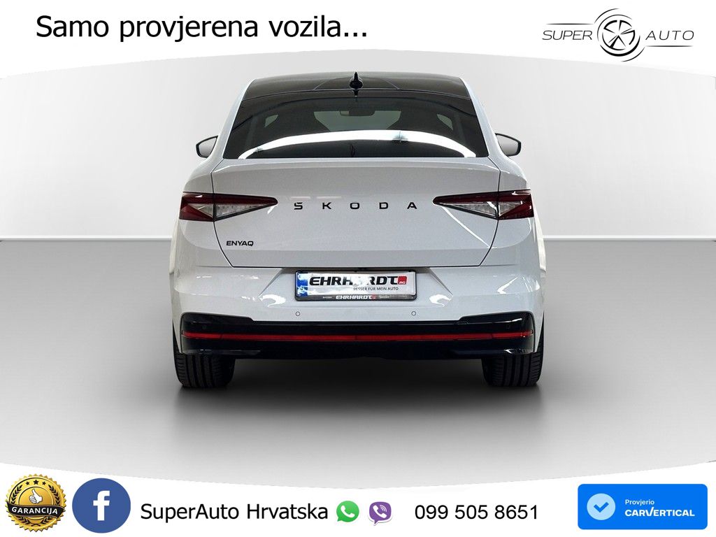 Škoda Enyaq Coupe RS 84 kWh (340 KS) AWD LED+GR SJED+ACC