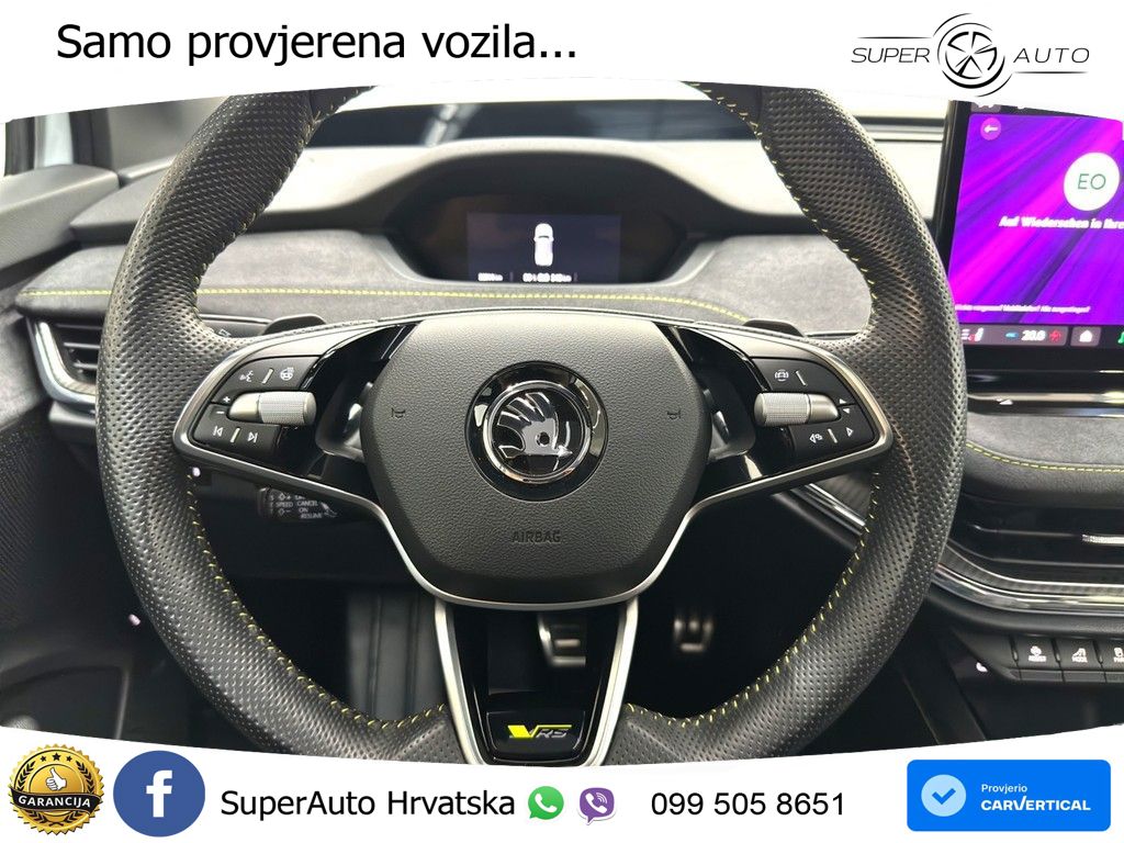 Škoda Enyaq Coupe RS 84 kWh (340 KS) AWD LED+GR SJED+ACC