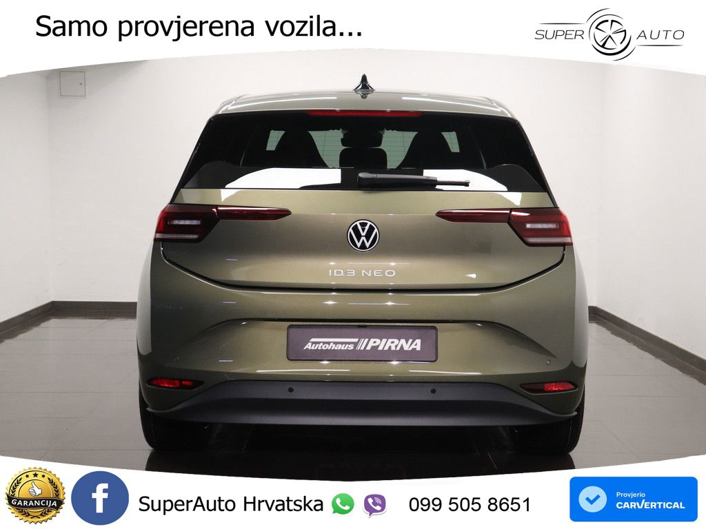 Volkswagen ID.3 58 kWh (190 KS) LED+GR SJED+ACC