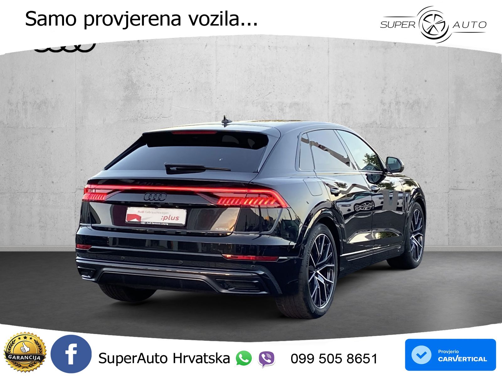 Audi Q8 50 TDI V6 (286 KS) quattro Tiptronic
