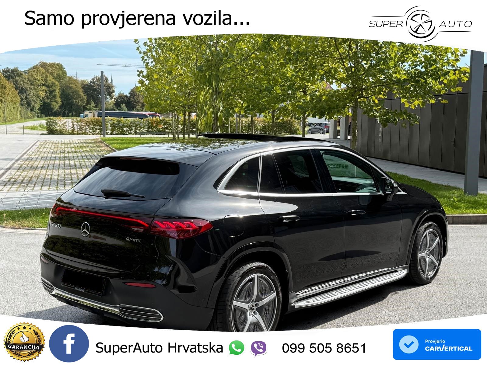 Mercedes EQE SUV 500 105 kWh (408 KS) 4MATIC