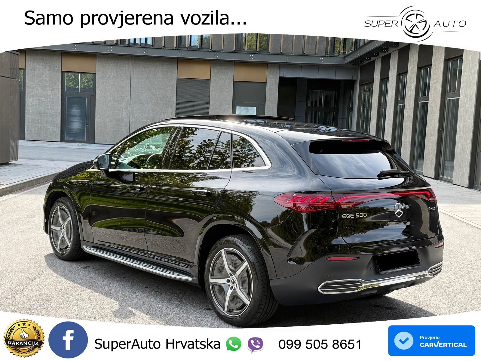 Mercedes EQE SUV 500 105 kWh (408 KS) 4MATIC