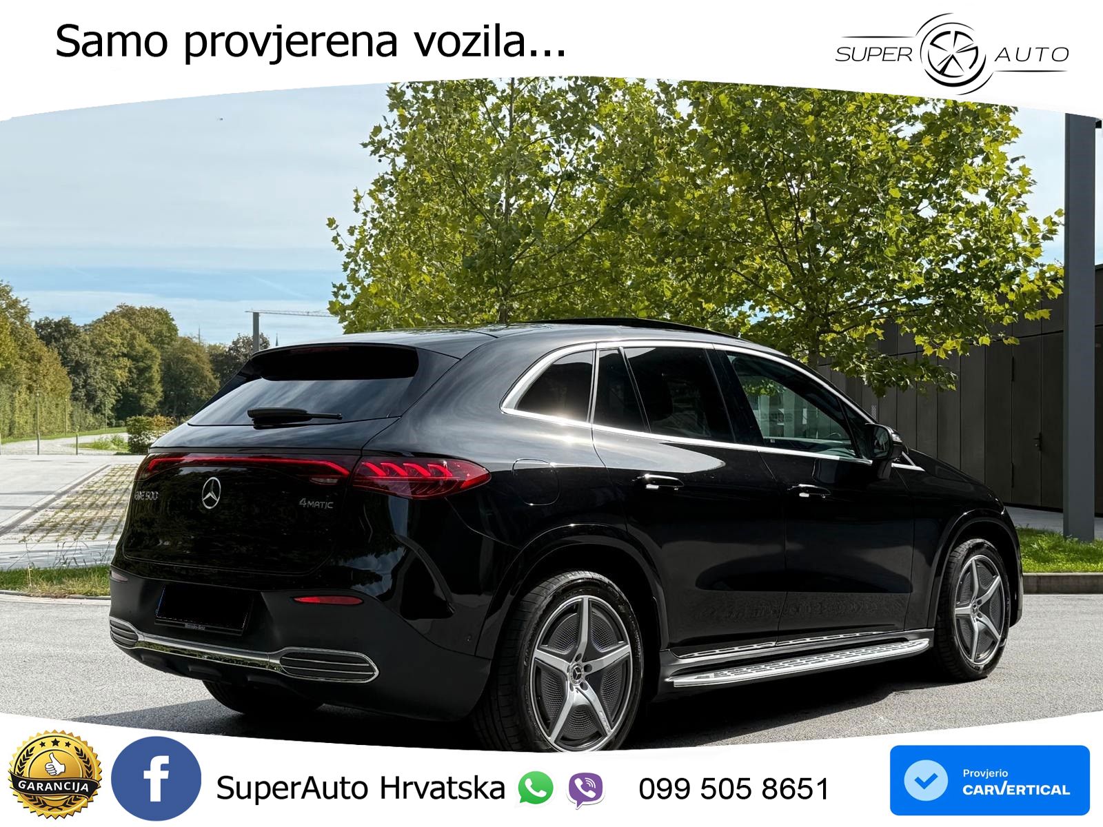 Mercedes EQE SUV 500 105 kWh (408 KS) 4MATIC