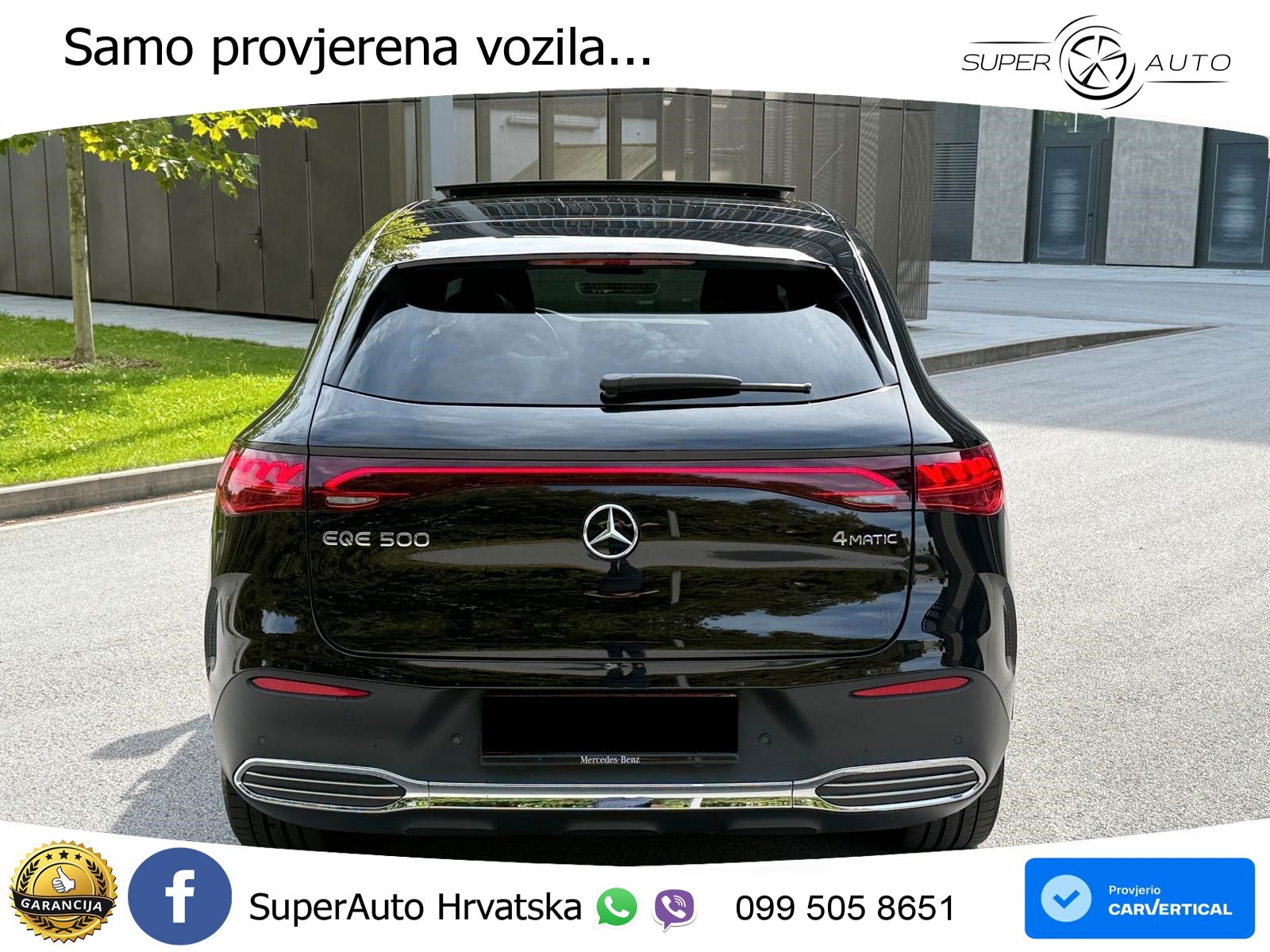 Mercedes EQE SUV 500 105 kWh (408 KS) 4MATIC