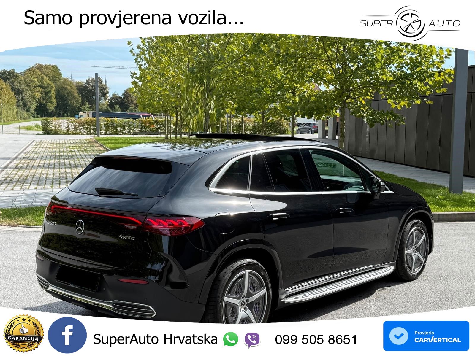 Mercedes EQE SUV 500 105 kWh (408 KS) 4MATIC