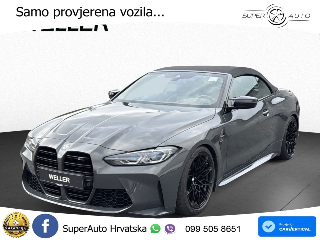 BMW M4 Convertible Competition 3.0 (510 KS) xDrive Steptronic