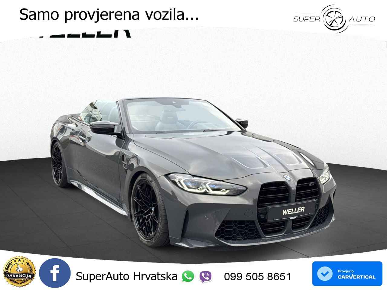 BMW M4 Convertible Competition 3.0 (510 KS) xDrive Steptronic
