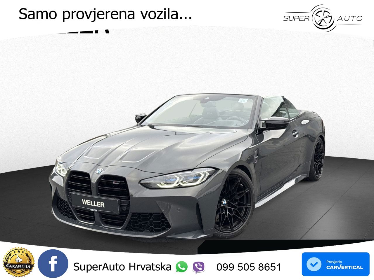 BMW M4 Convertible Competition 3.0 (510 KS) xDrive Steptronic