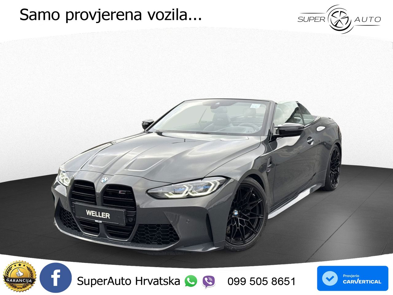 BMW M4 Convertible Competition 3.0 (510 KS) xDrive Steptronic