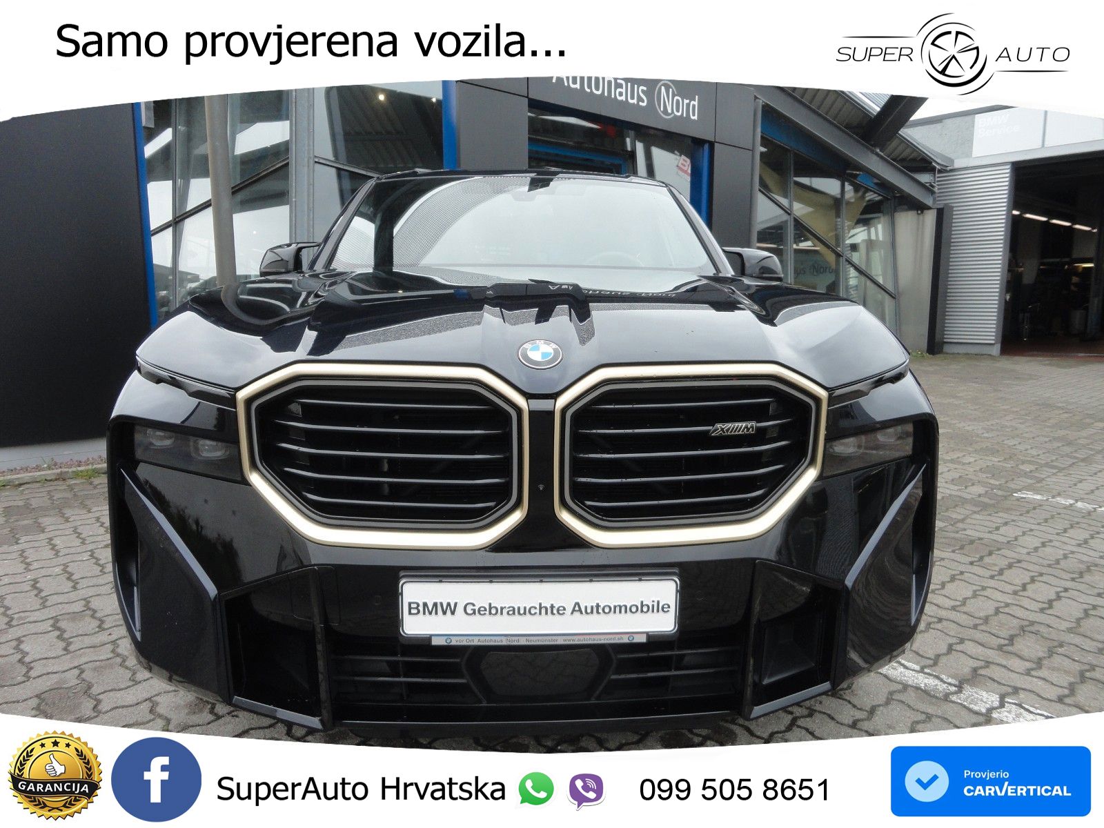 BMW XM 4.4 V8 (653 KS) xDrive Steptronic LED+GR SJED+ACC