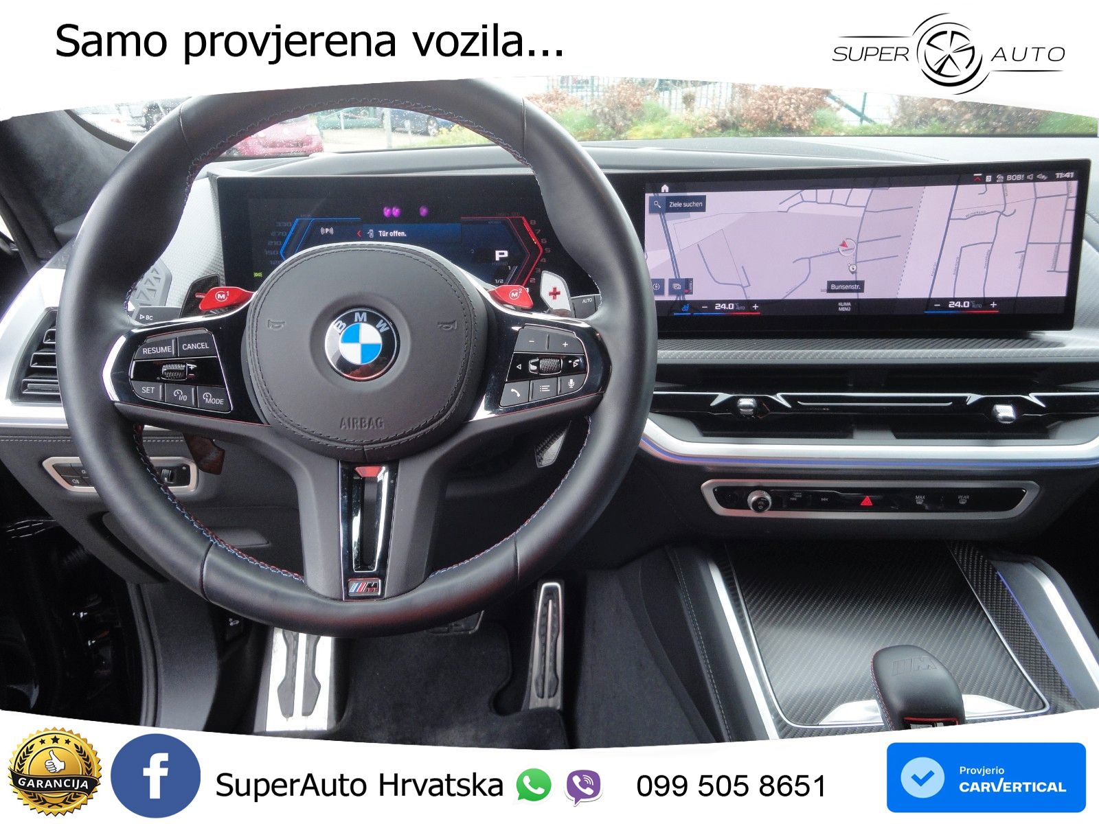 BMW XM 4.4 V8 (653 KS) xDrive Steptronic LED+GR SJED+ACC