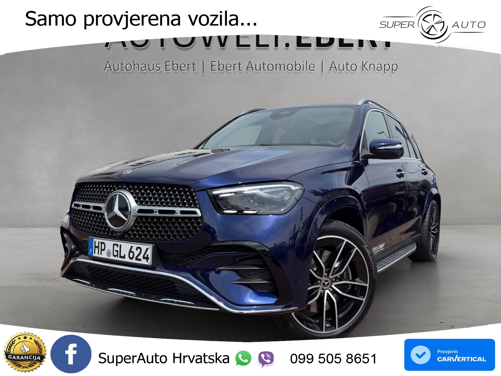 Mercedes GLE 450d (367 KS) EQ Boost 4MATIC 9G-TRONIC AMG LED+GR SJED+ACC