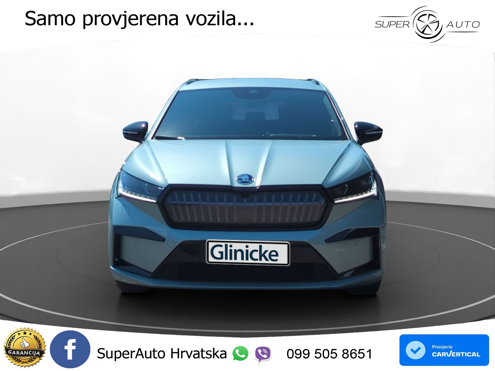 Škoda Enyaq iV 80x 82 kWh (265 KS) AWD SportLine LED+GR SJED+ACC