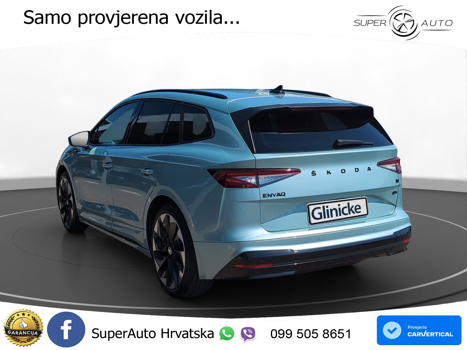 Škoda Enyaq iV 80x 82 kWh (265 KS) AWD SportLine LED+GR SJED+ACC