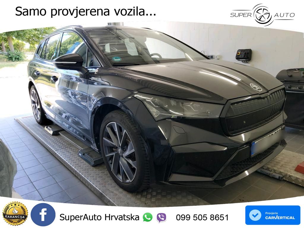 Škoda Enyaq iV 80 82 kWh (204 KS) SportLine LED+GR SJED+ACC