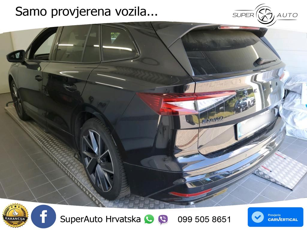 Škoda Enyaq iV 80 82 kWh (204 KS) SportLine LED+GR SJED+ACC