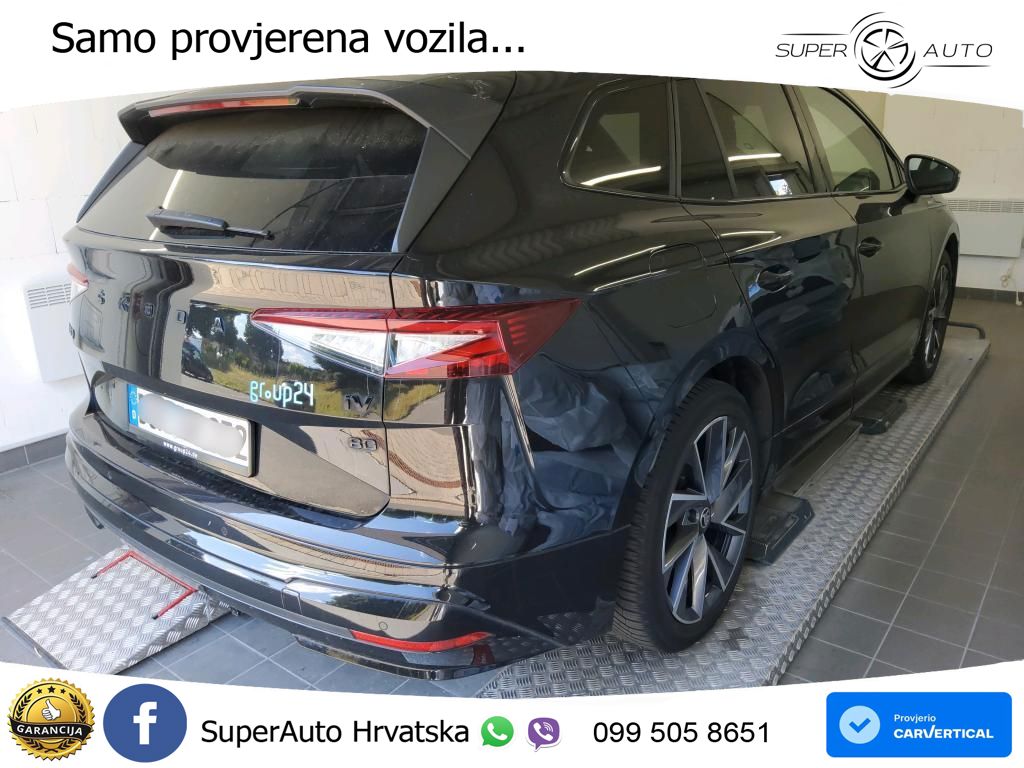 Škoda Enyaq iV 80 82 kWh (204 KS) SportLine LED+GR SJED+ACC