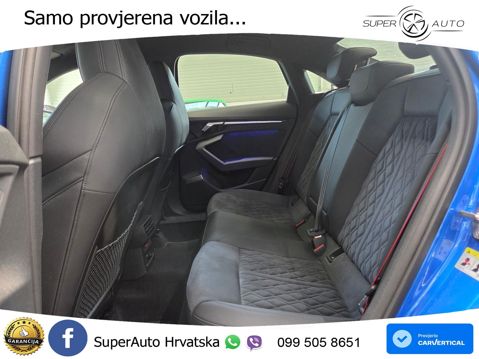 Audi RS3 Sedan 2.5 TFSI (400 KS) quattro S tronic LED+GR SJED+ACC