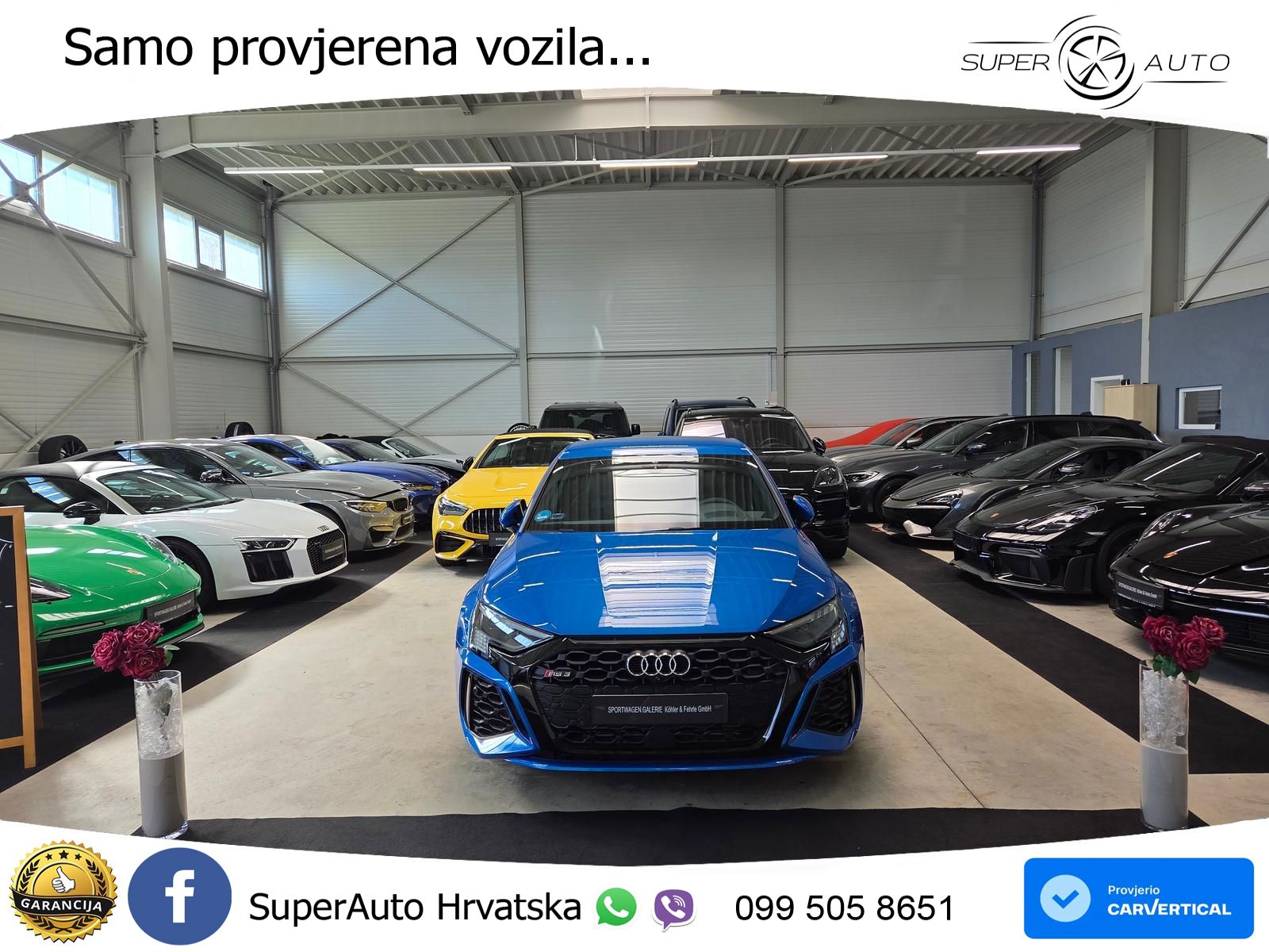 Audi RS3 Sedan 2.5 TFSI (400 KS) quattro S tronic LED+GR SJED+ACC