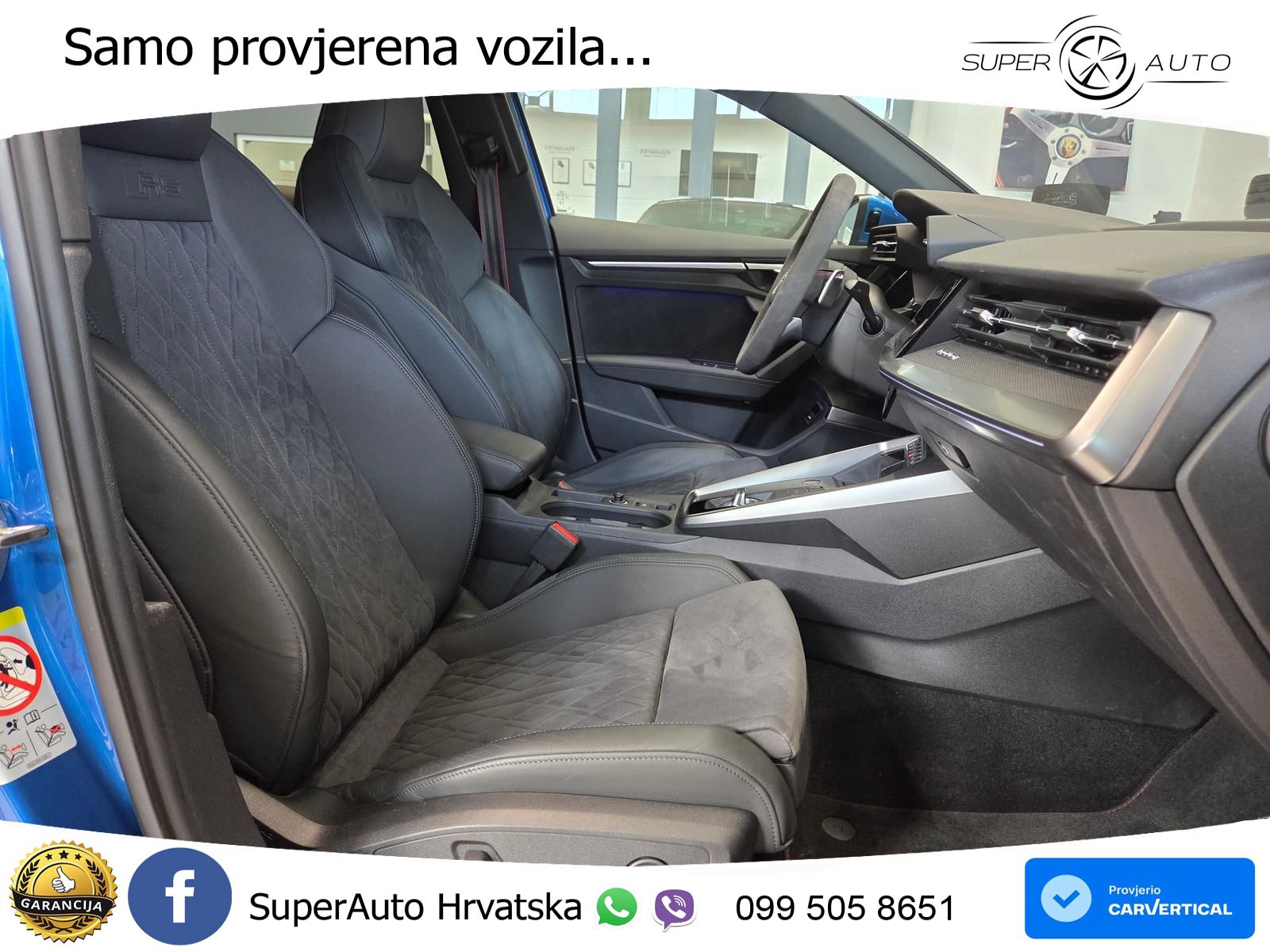 Audi RS3 Sedan 2.5 TFSI (400 KS) quattro S tronic LED+GR SJED+ACC