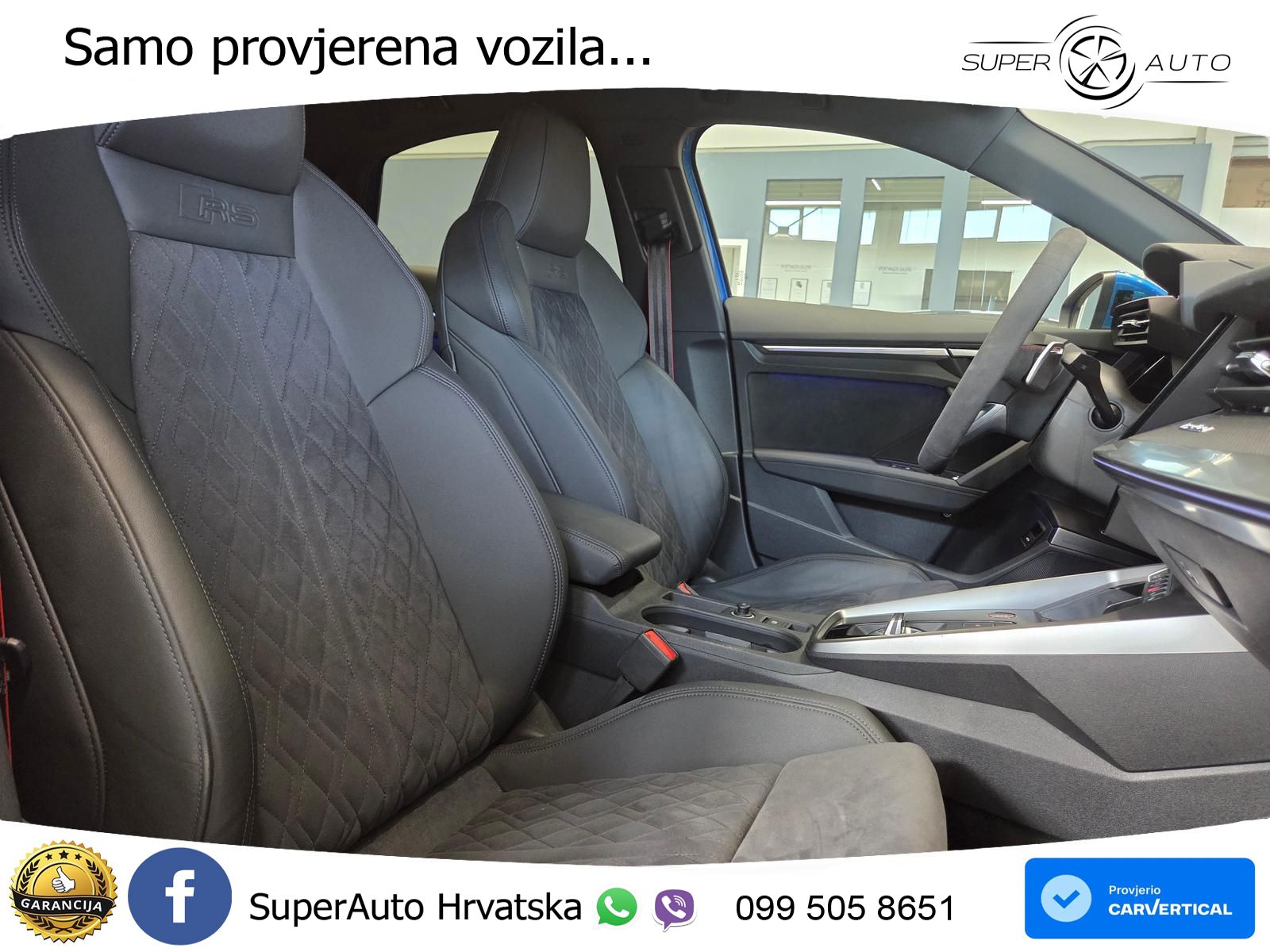 Audi RS3 Sedan 2.5 TFSI (400 KS) quattro S tronic LED+GR SJED+ACC