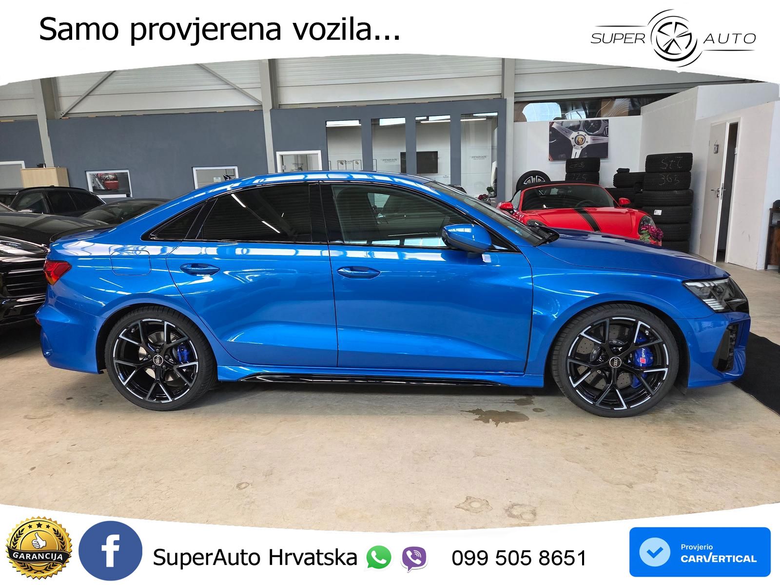 Audi RS3 Sedan 2.5 TFSI (400 KS) quattro S tronic LED+GR SJED+ACC