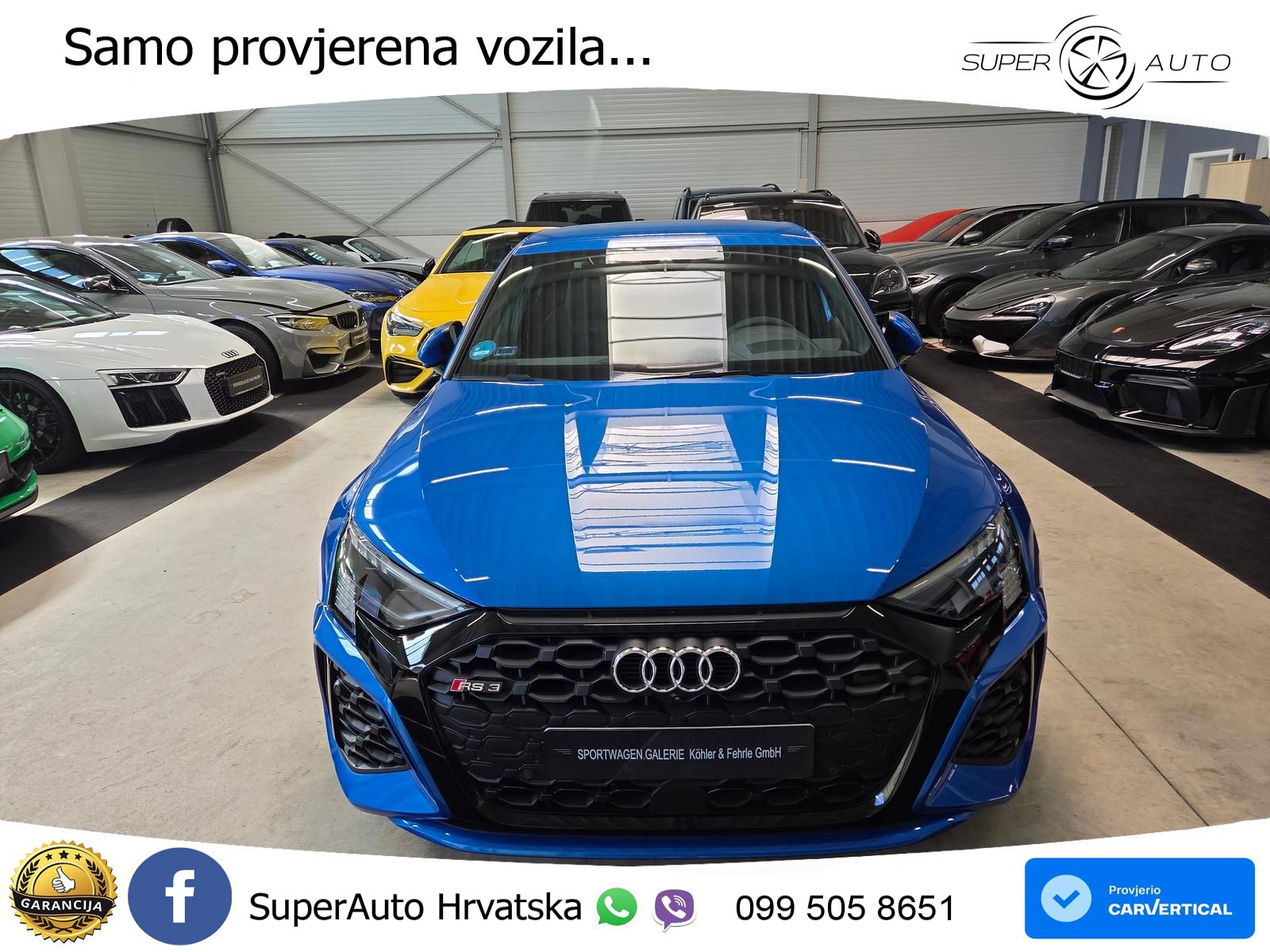 Audi RS3 Sedan 2.5 TFSI (400 KS) quattro S tronic LED+GR SJED+ACC