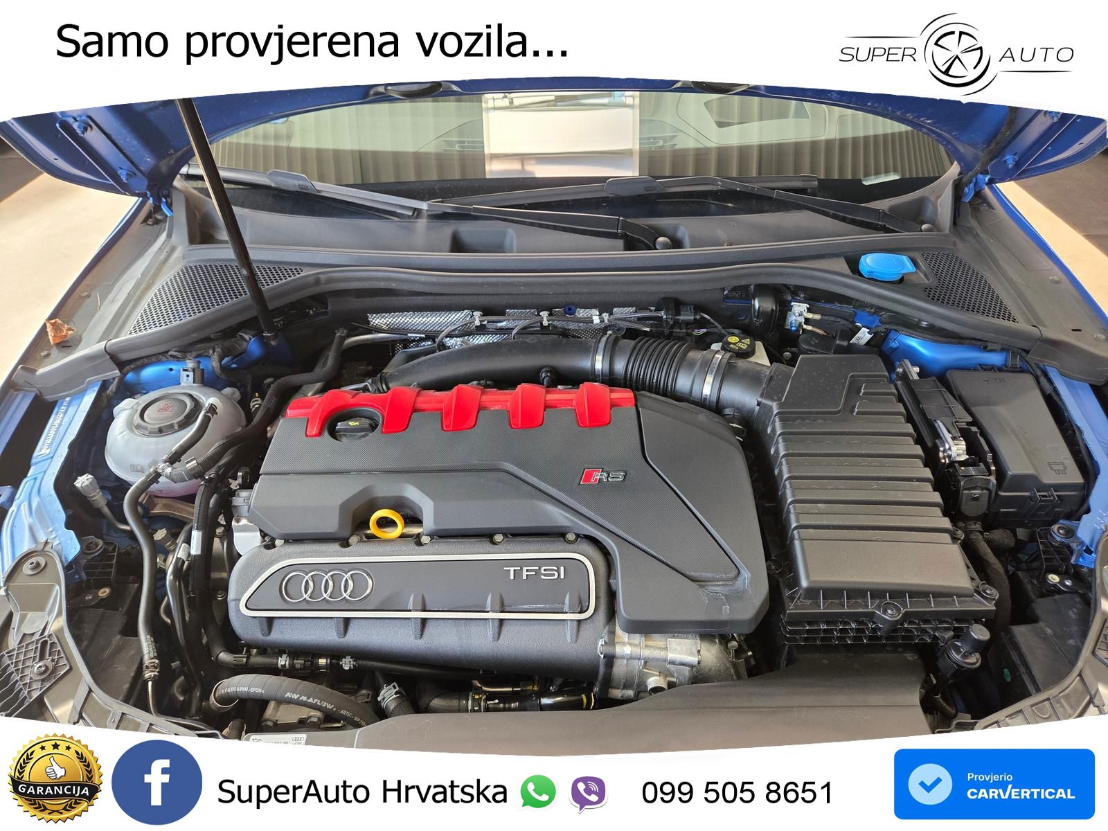 Audi RS3 Sedan 2.5 TFSI (400 KS) quattro S tronic LED+GR SJED+ACC