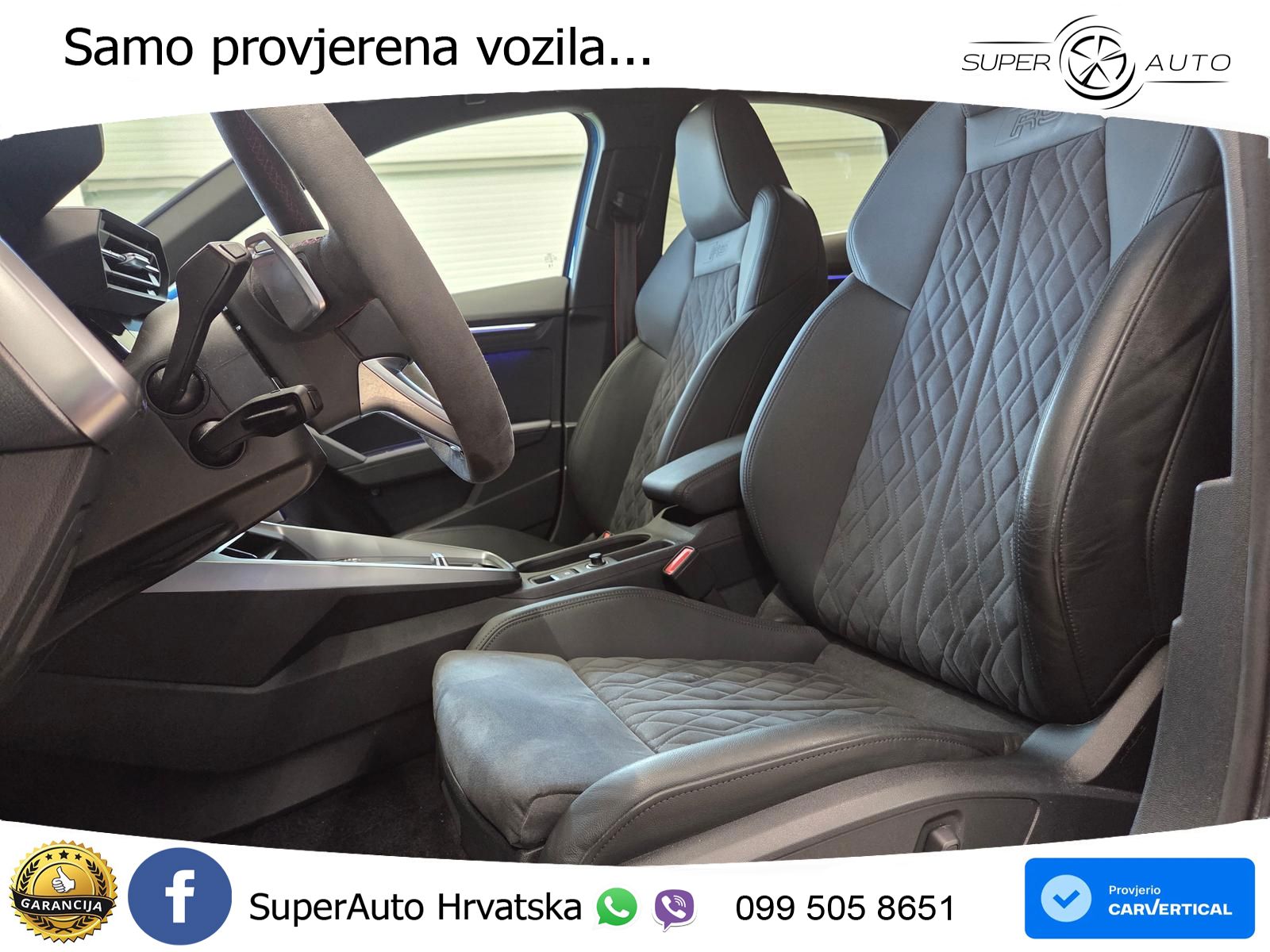 Audi RS3 Sedan 2.5 TFSI (400 KS) quattro S tronic LED+GR SJED+ACC