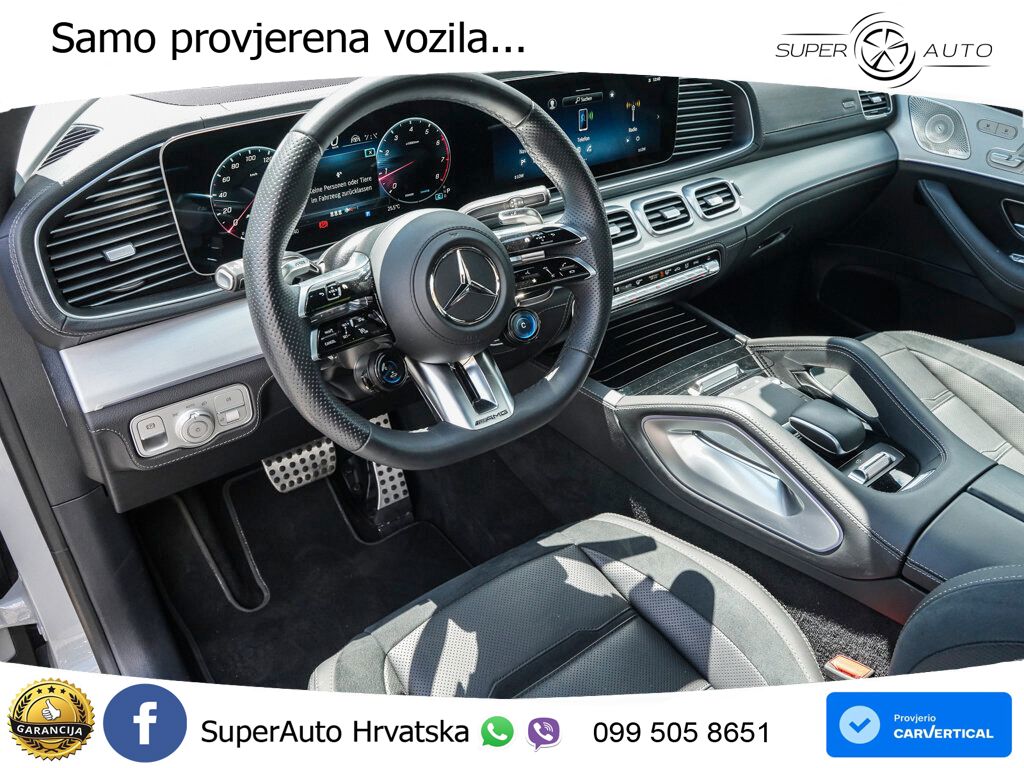 Mercedes AMG GLE Coupe 53 (435 KS) EQ Boost 4MATIC+ AMG SPEEDSHIFT TCT 9G LED+GR SJED+ACC
