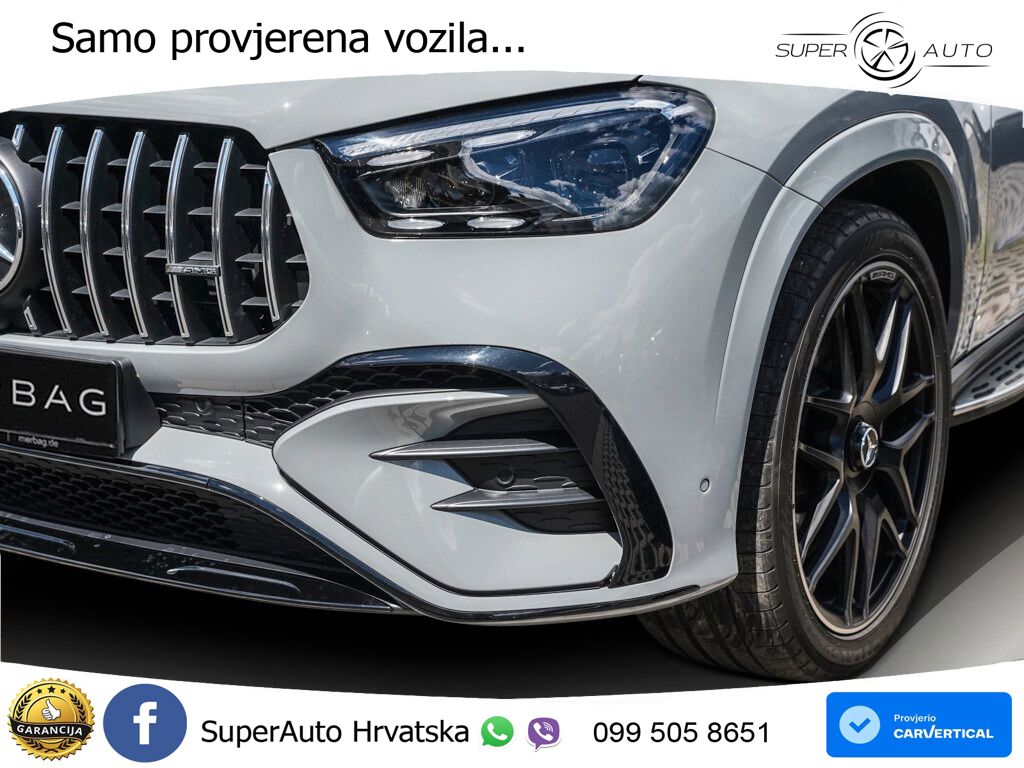 Mercedes AMG GLE Coupe 53 (435 KS) EQ Boost 4MATIC+ AMG SPEEDSHIFT TCT 9G LED+GR SJED+ACC