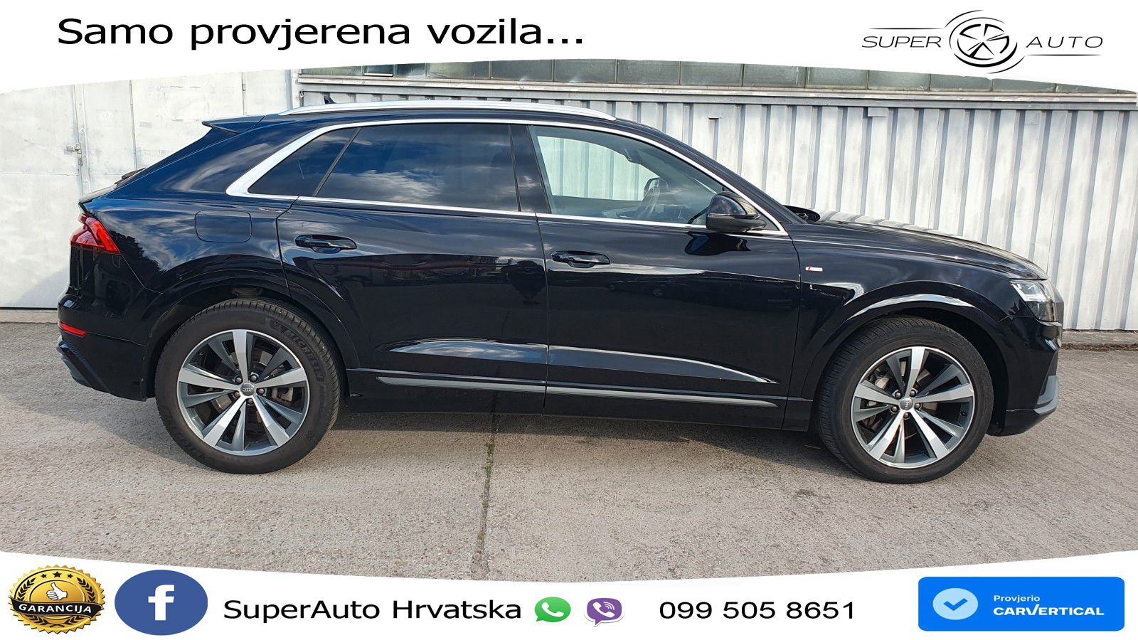 Audi Q8 50 TDI V6 (286 KS) quattro Tiptronic