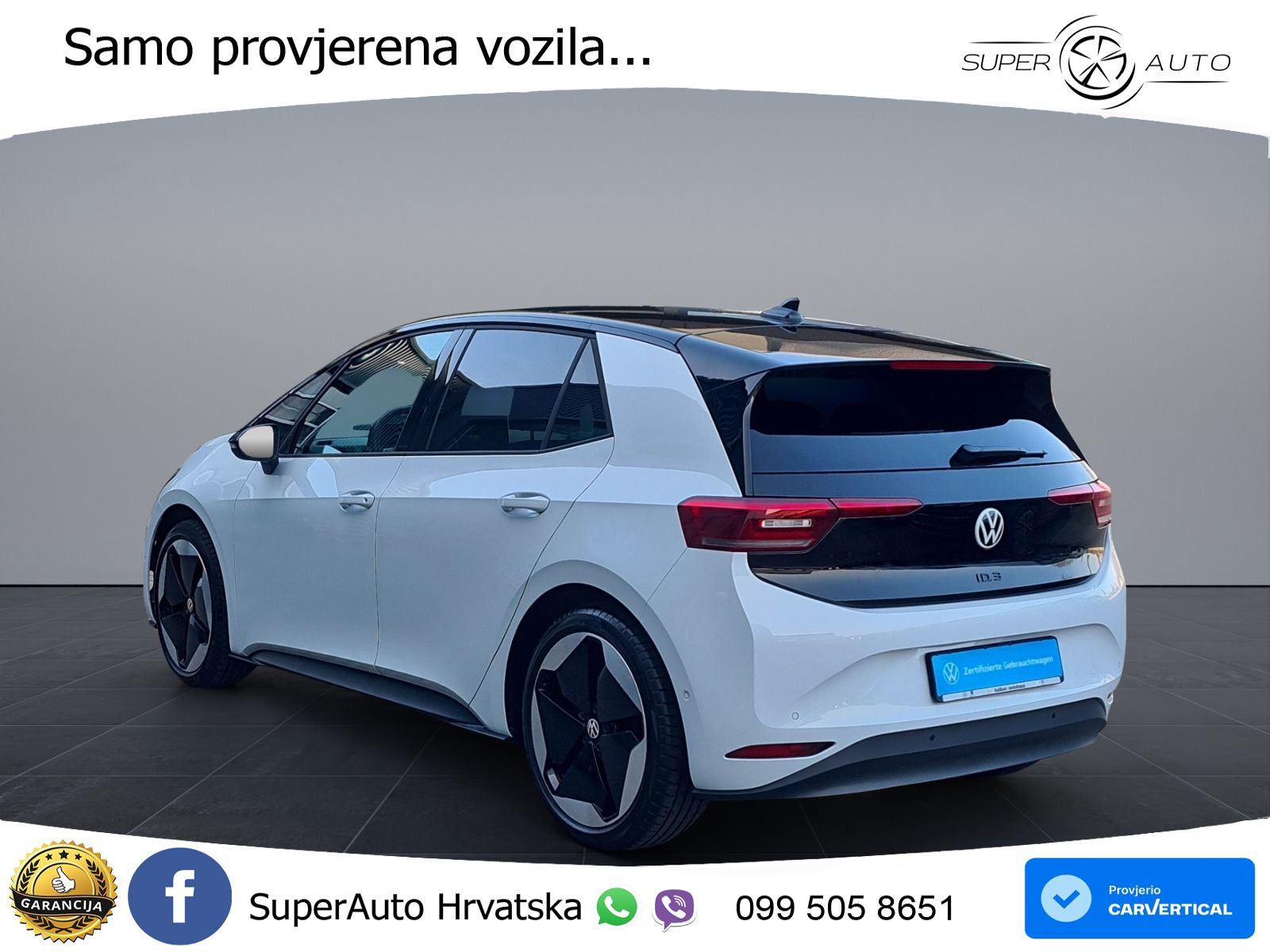 Volkswagen ID.3 Pro S 82 kWh (231 KS) LED+GR SJED+ACC
