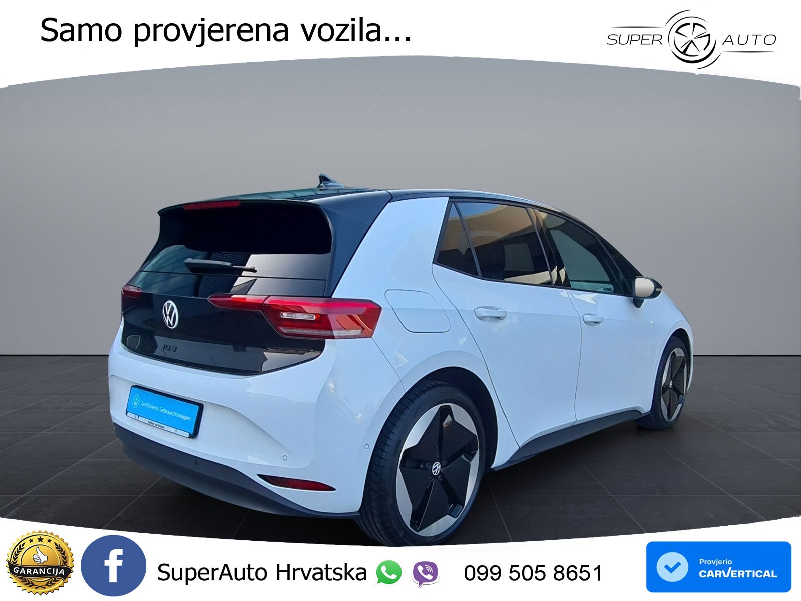 Volkswagen ID.3 Pro S 82 kWh (231 KS) LED+GR SJED+ACC