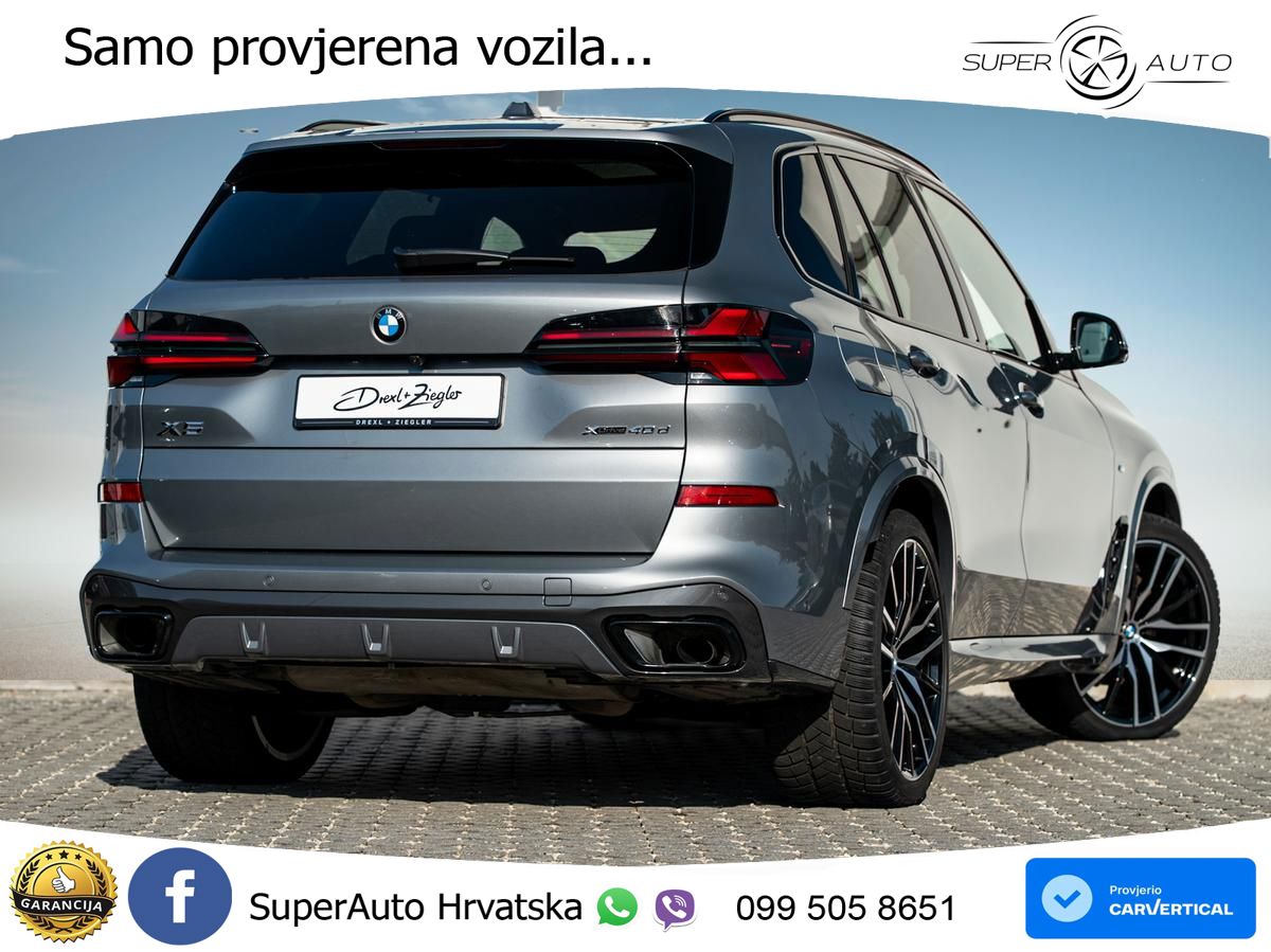 BMW X5 40d (352 KS) xDrive Steptronic ZRAČNI+ACC+GR SJED+KAM+PANO