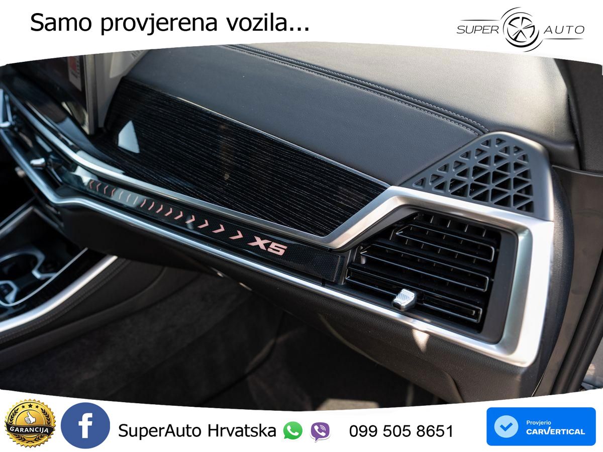 BMW X5 40d (352 KS) xDrive Steptronic ZRAČNI+ACC+GR SJED+KAM+PANO