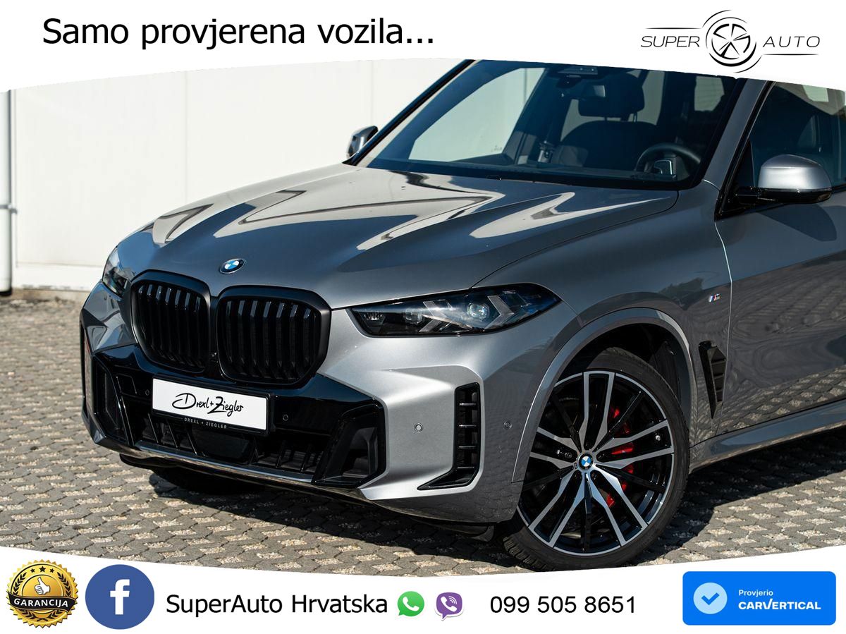 BMW X5 40d (352 KS) xDrive Steptronic ZRAČNI+ACC+GR SJED+KAM+PANO