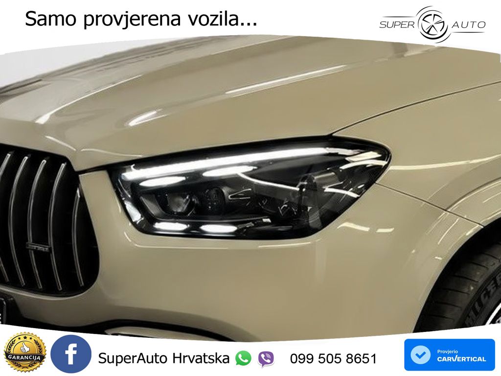 Mercedes AMG GLE 63 S V8 (612 KS) EQ Boost 4MATIC+ AMG SPEEDSHIFT TCT 9G LED+GR SJED+ACC