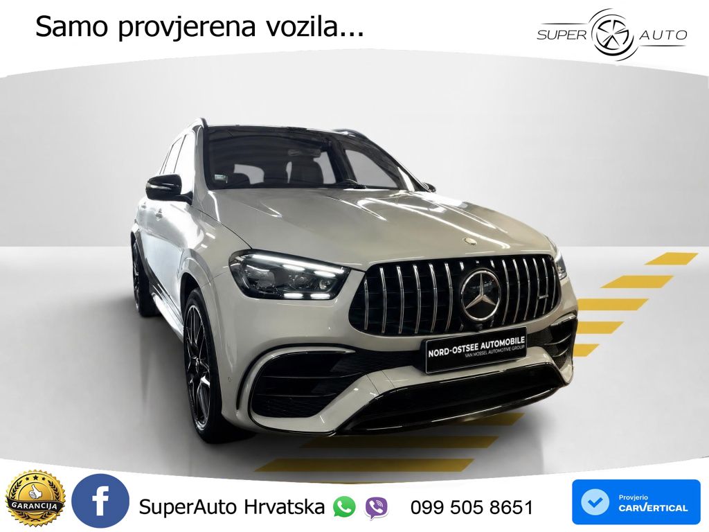 Mercedes AMG GLE 63 S V8 (612 KS) EQ Boost 4MATIC+ AMG SPEEDSHIFT TCT 9G LED+GR SJED+ACC