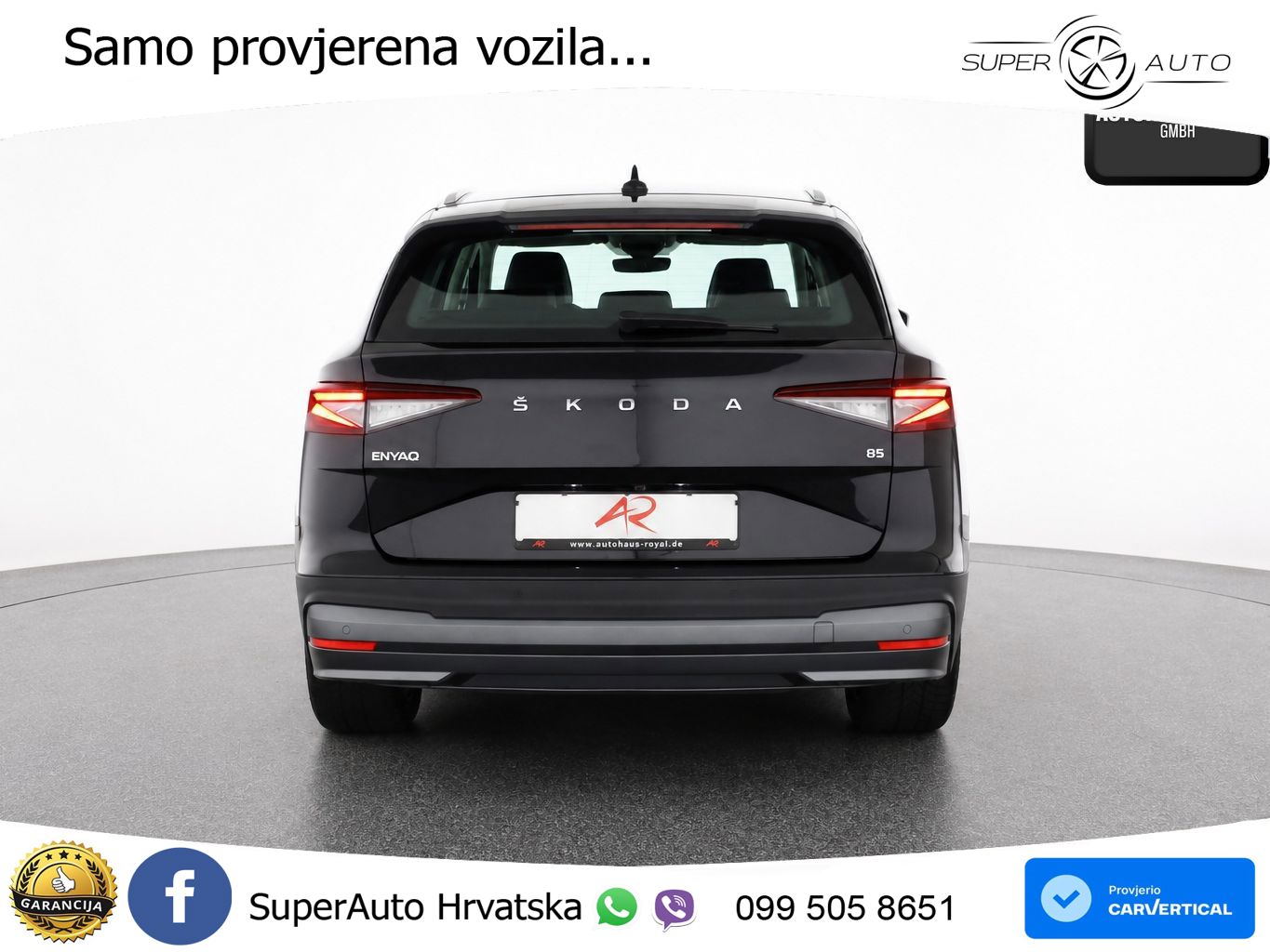 Škoda Enyaq 85 82 kWh (286 KS) Loft