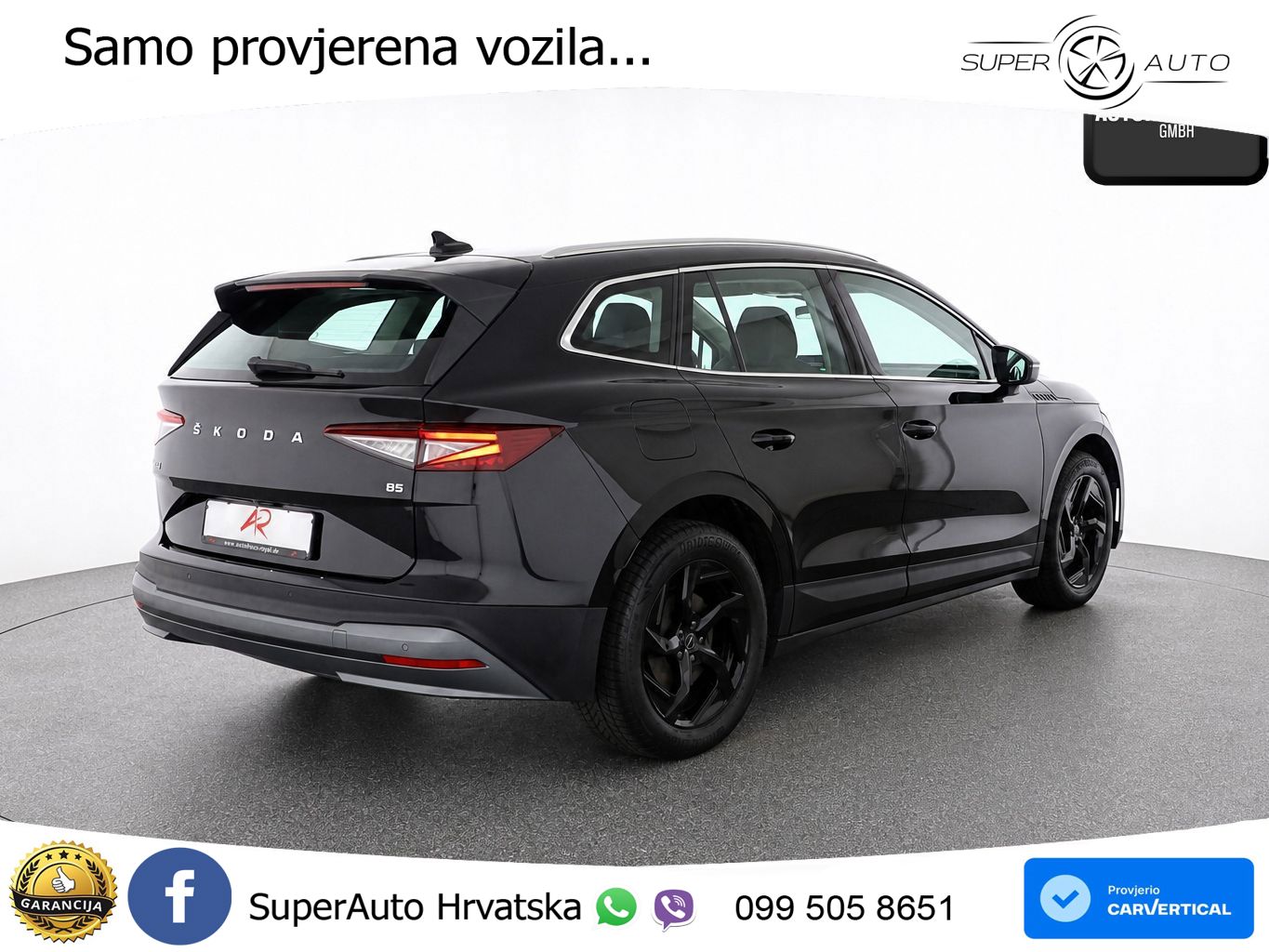 Škoda Enyaq 85 82 kWh (286 KS) Loft