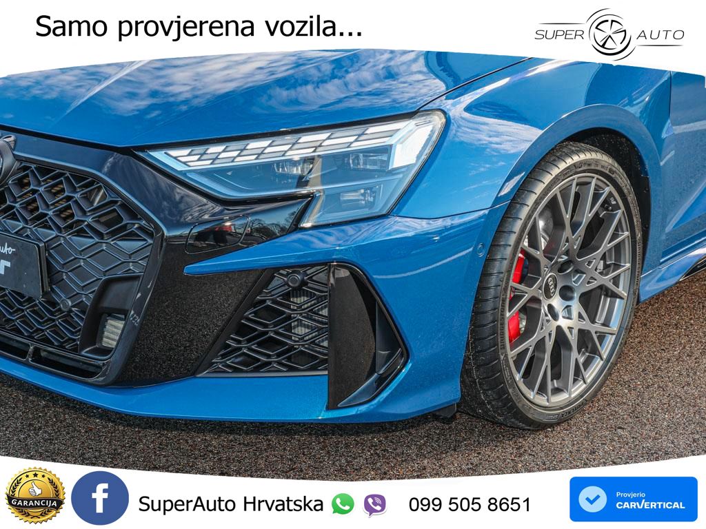 Audi RS3 Sedan 2.5 TFSI (400 KS) quattro S tronic LED+GR SJED+ACC