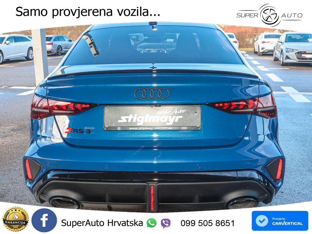 Audi RS3 Sedan 2.5 TFSI (400 KS) quattro S tronic LED+GR SJED+ACC