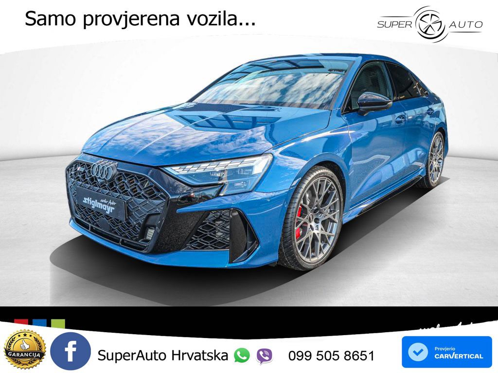 Audi RS3 Sedan 2.5 TFSI (400 KS) quattro S tronic LED+GR SJED+ACC