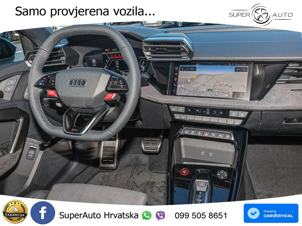 Audi RS3 Sedan 2.5 TFSI (400 KS) quattro S tronic LED+GR SJED+ACC