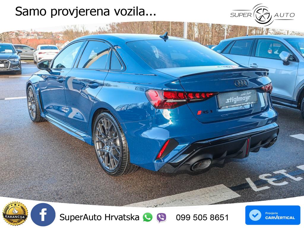 Audi RS3 Sedan 2.5 TFSI (400 KS) quattro S tronic LED+GR SJED+ACC
