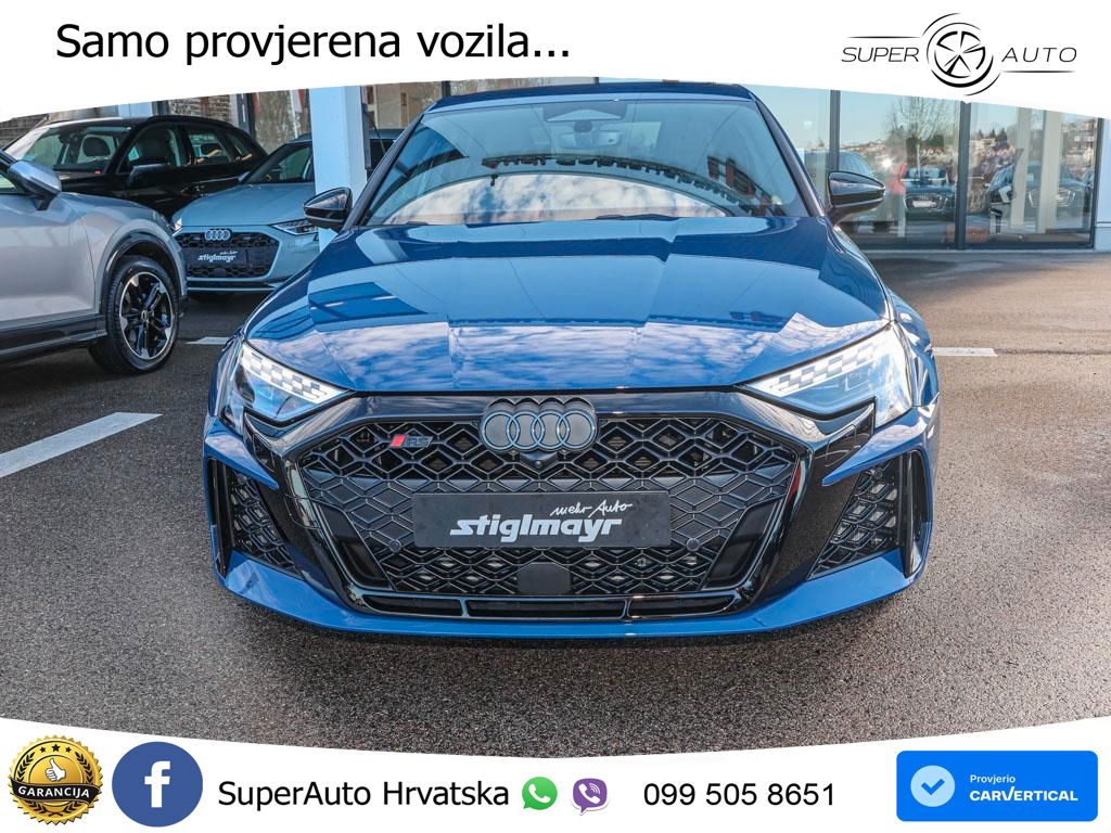 Audi RS3 Sedan 2.5 TFSI (400 KS) quattro S tronic LED+GR SJED+ACC